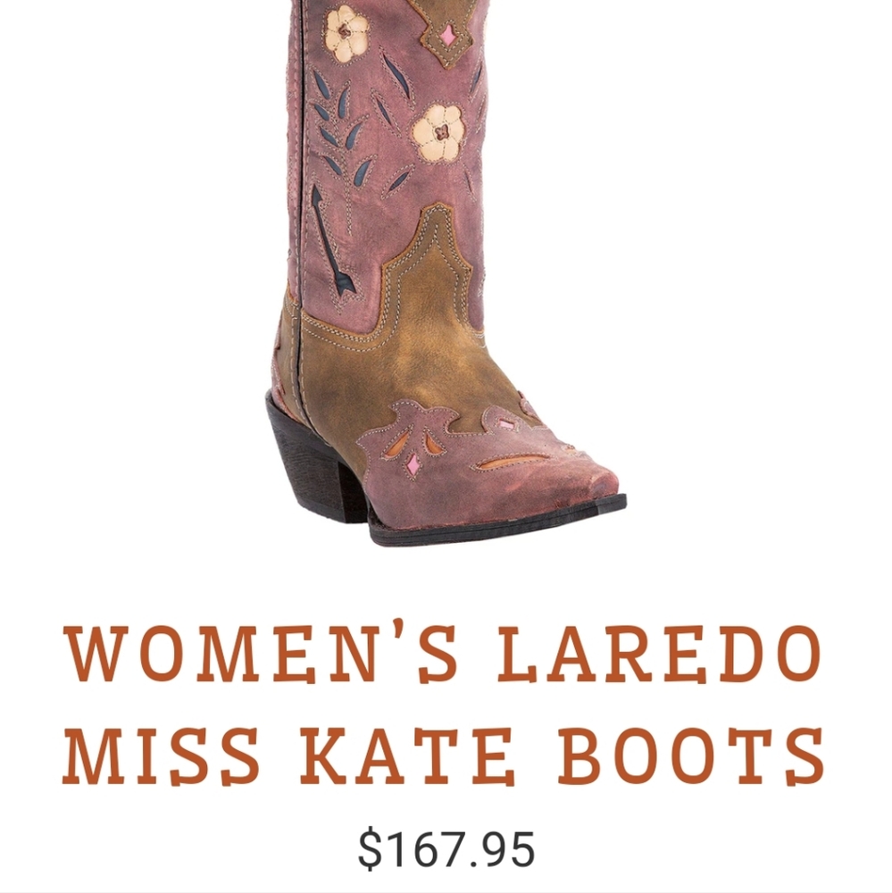 Laredo miss Kate cowgirl boots